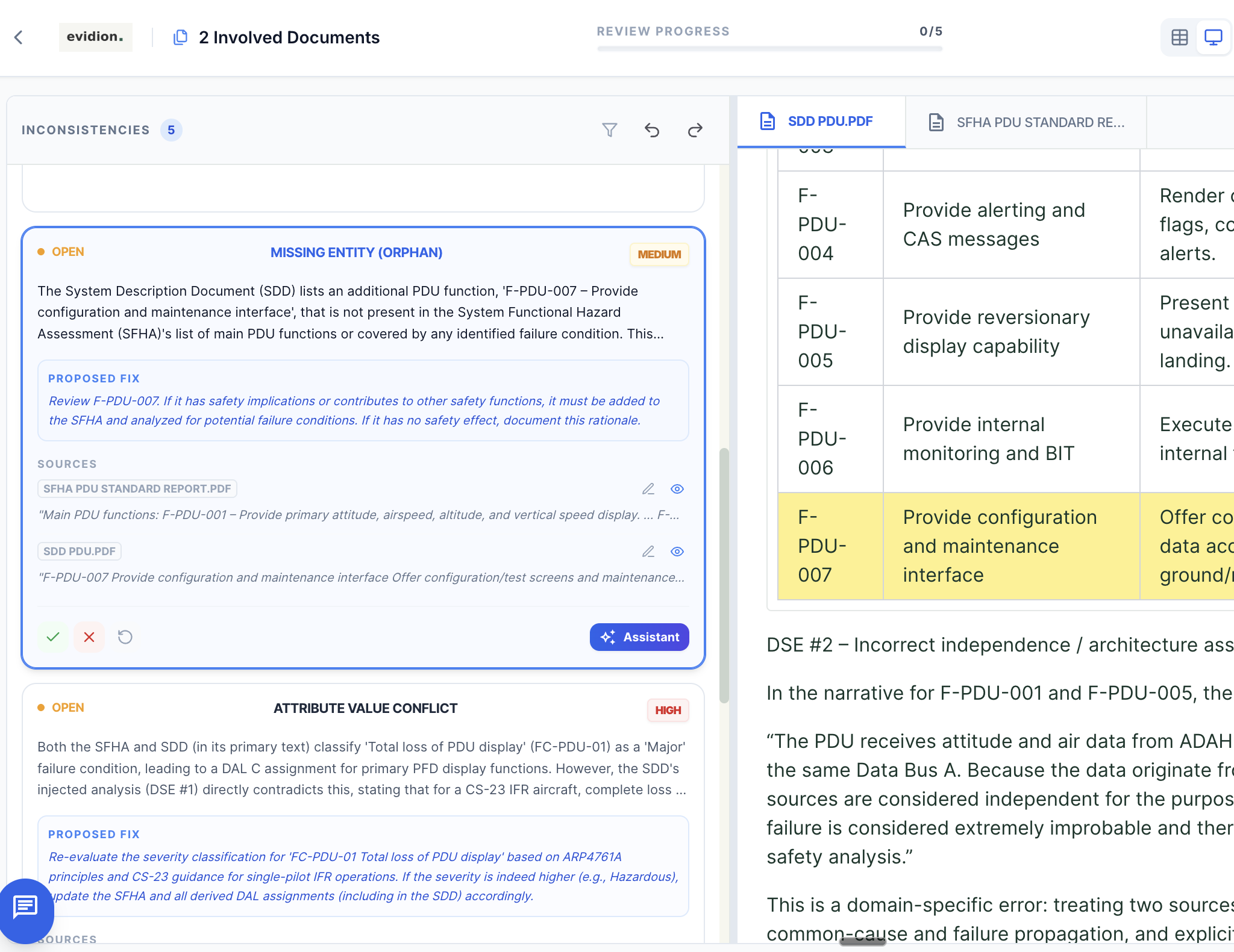 evidion Multi Doc Check module